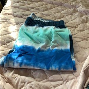 Tie-dyed leggings